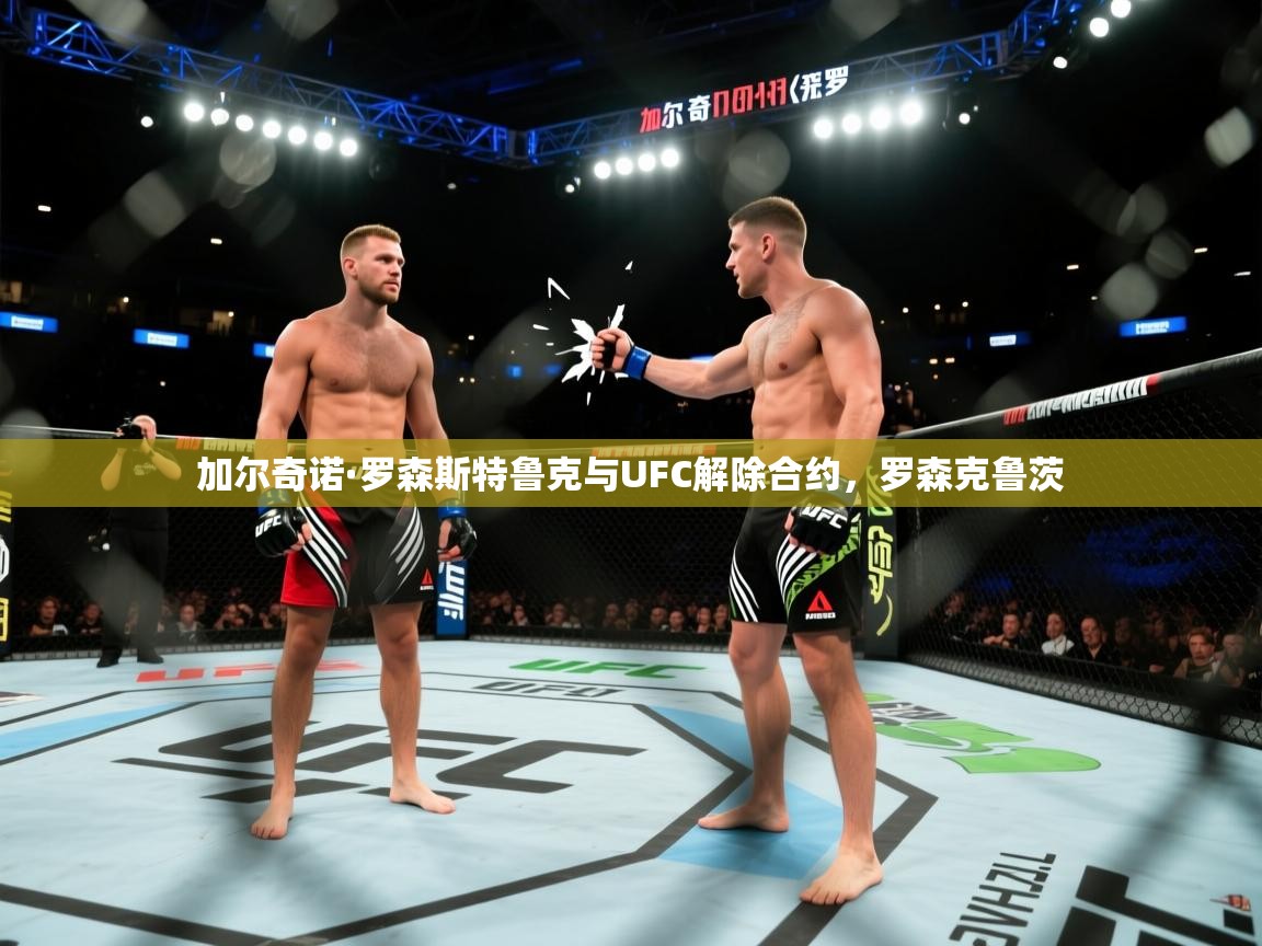 开云体育注册下载-加尔奇诺·罗森斯特鲁克与UFC解除合约,罗森克鲁茨 第1张